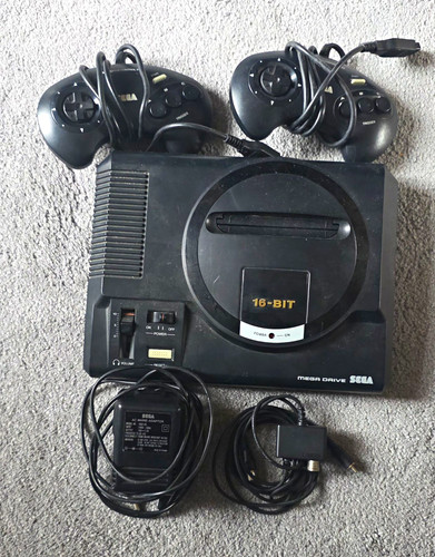 Sega mega drive bit console - mega,
