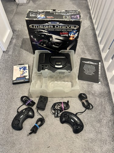 Sega mega drive bit boxed - mega, 16-bit