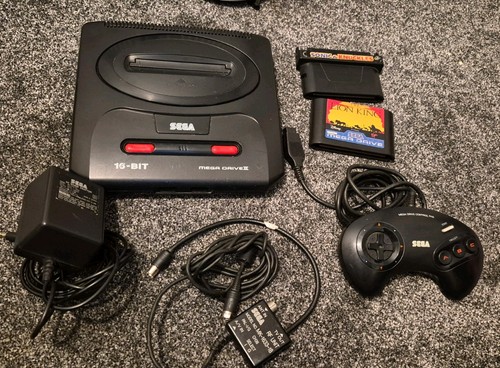 Sega mega drive console - mega,