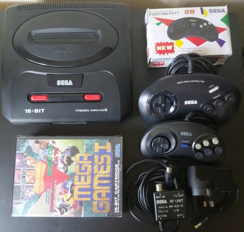 Sega mega drive console - sega,
