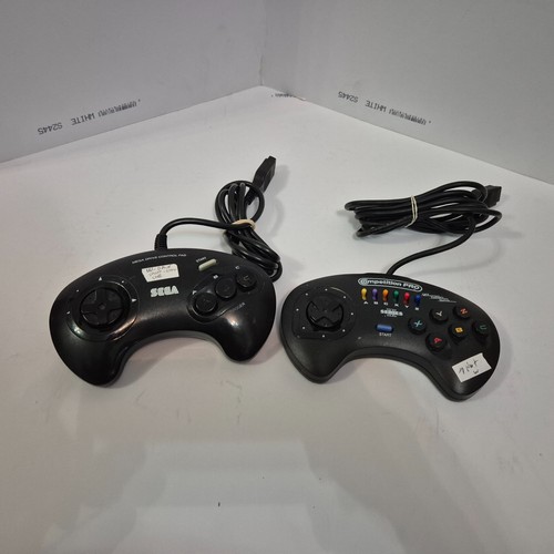 Sega mega drive controllers - mega,