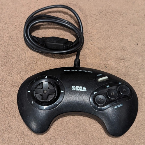 Mega drive controller white - controller,